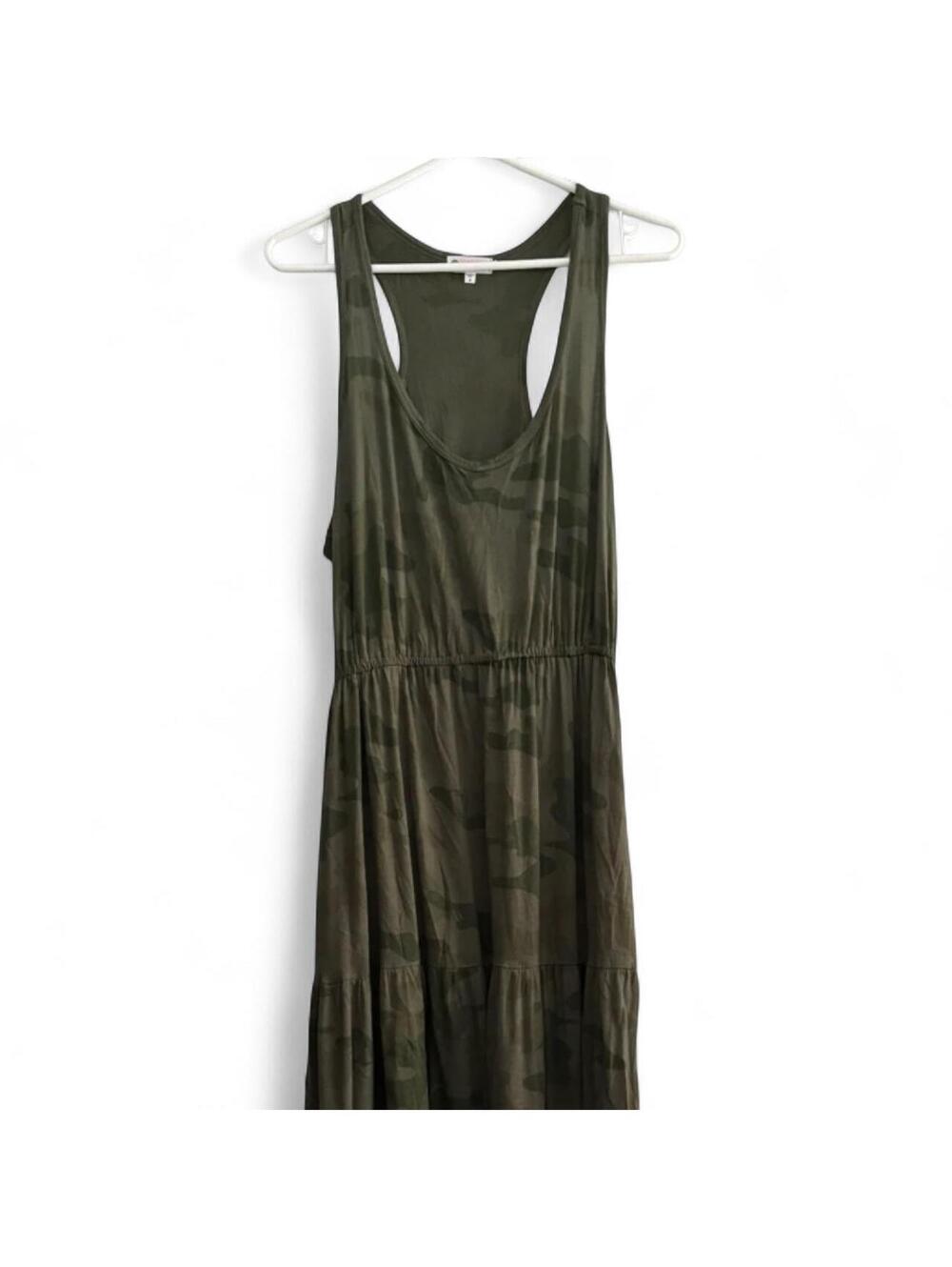 Sundry Women's Green and Khaki Dress